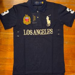 Chief Keef polo ralph lauren tee ‘LOS ANGLES’ size  s