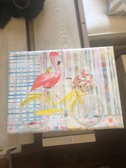 Flamingo frame