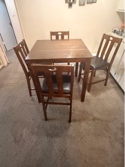 Dining table 4 chairs