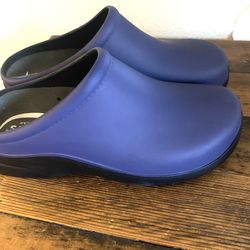 Non-slip Purple Birkenstock Purple Clogs.