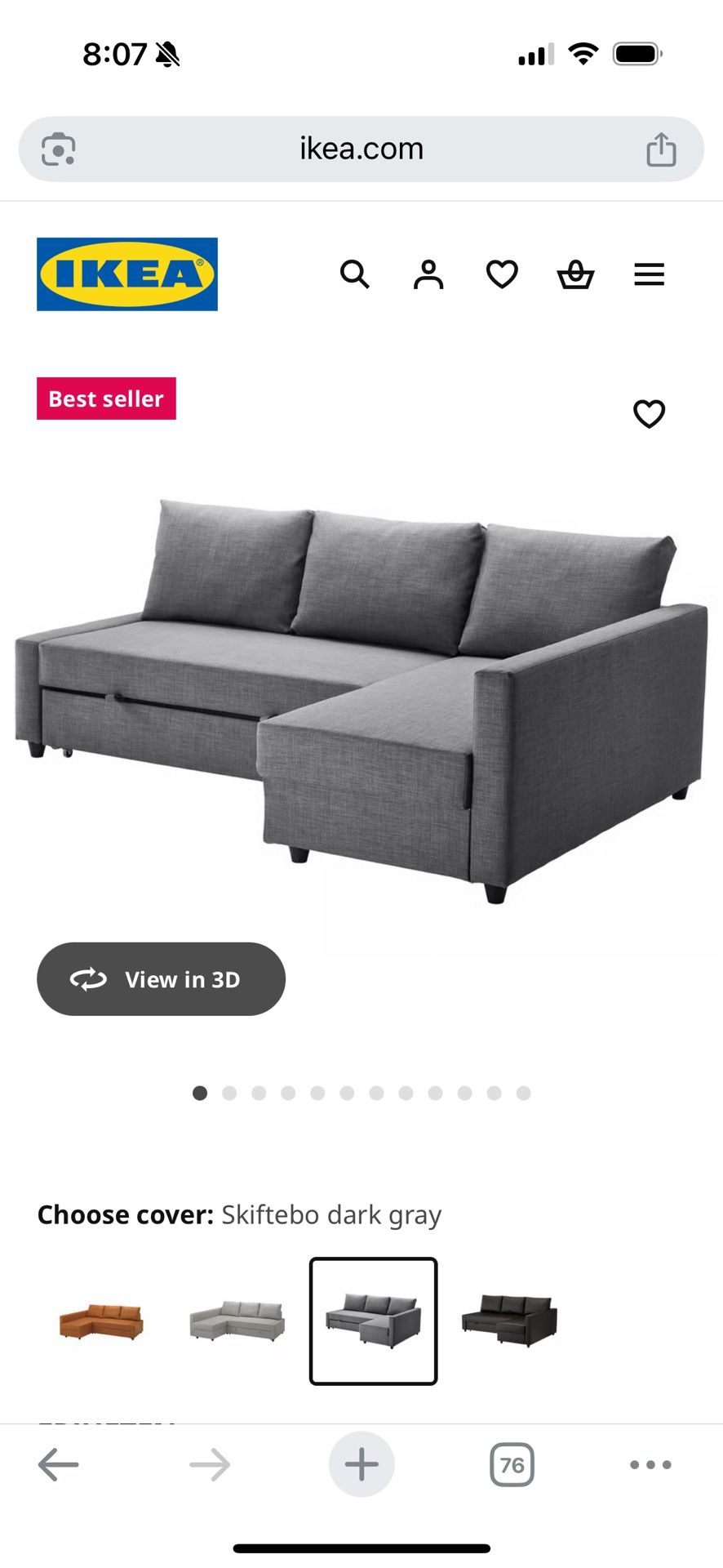IKEA Sofa Bed