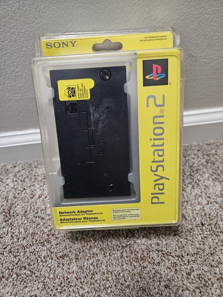 Ps2 Network Adaptor - Brand New OEM Sony