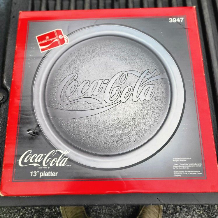 Coca-Cola Platter  13"