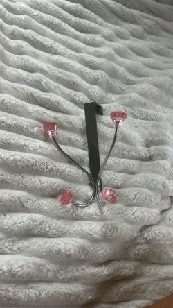 Pink Diamond Door Hook