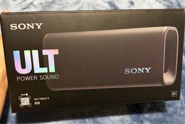 Sony ULT FIELD 3 Bluetooth Wireless Speaker Waterproof Black SRS-ULT30
