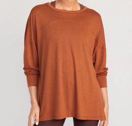 Old Navy Active Tunic XL Brown