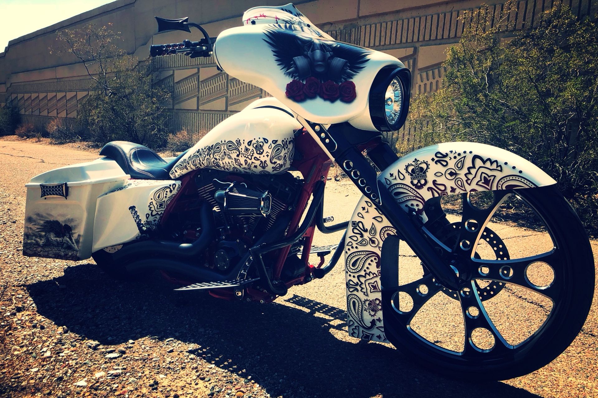 Custom Street Glide Bagger