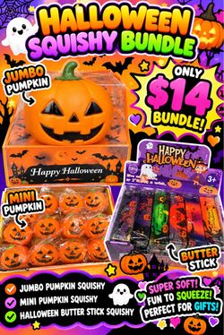 Halloween Squishy Bundle