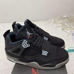 AIR JORDAN 4 "BLACK CEMENT"