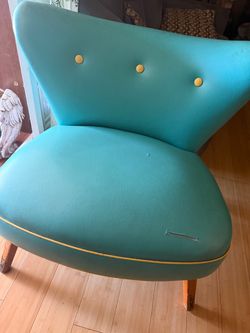 Teal chair/couch