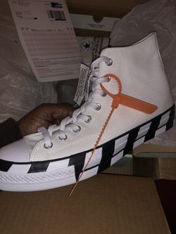 Converse off white size 11 New Authentic