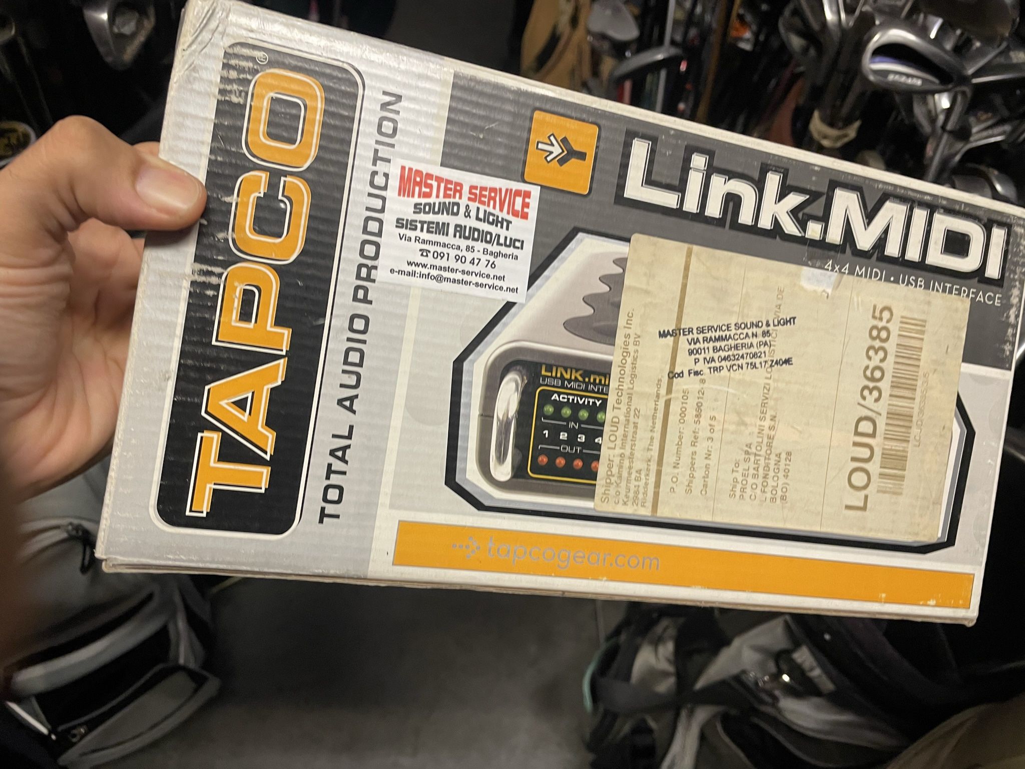 Tap o MIDI Interface