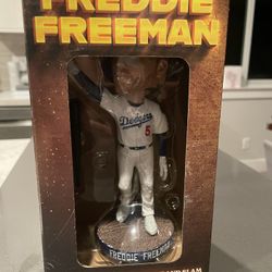 FREDDIE FREEMAN WS WALK OFF GRAND SLAM BOBBLEHEAD