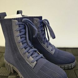 Bellamy Stretch Knit Boots - Brand New