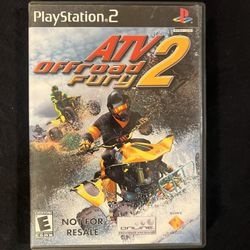 ATV Off Road Fury PS2 “Not For Resale” - No Manual