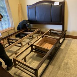 Queen Bed With Nightstand And Dresser