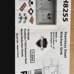 Kitchen Sink Stainless Steel Available Now Open Box $490 Available Now 