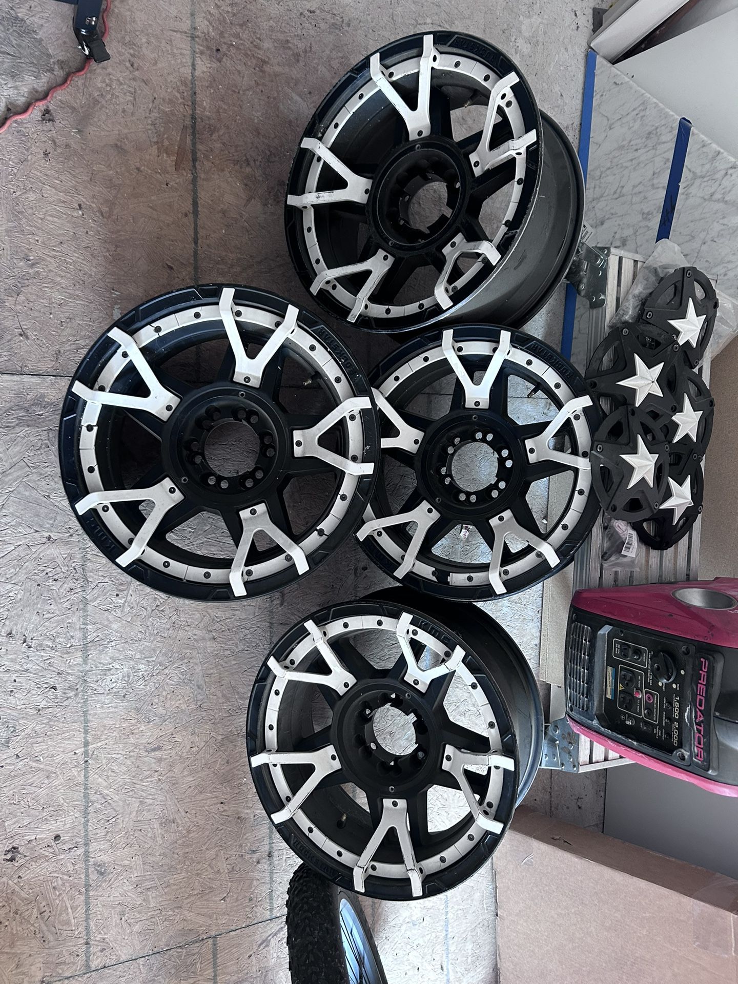KMC ROCKSTAR 20x10 Rims