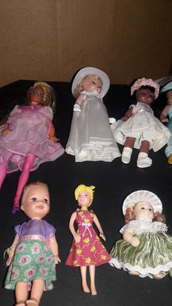 old style dolls good condition