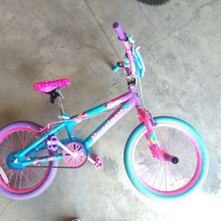 18-in Child's Bike With Training Wheels