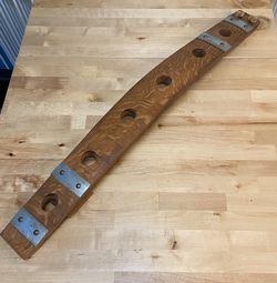 Wine Rack made from a wine barrel