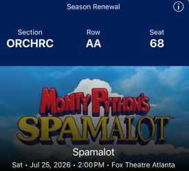 Monty Python’s Spamalot