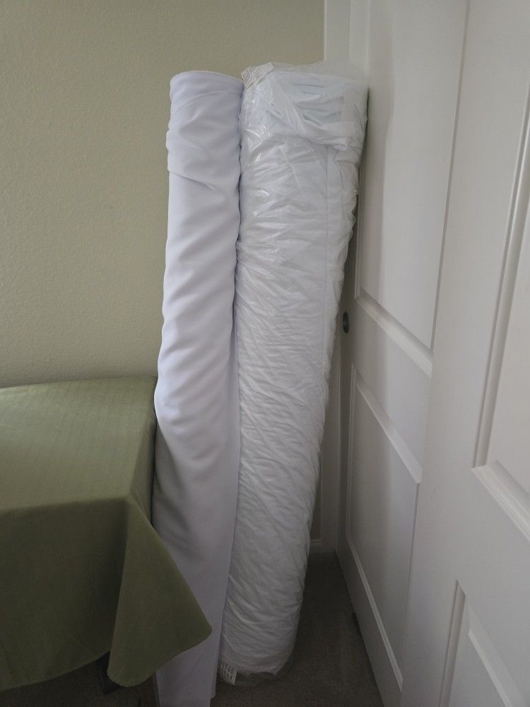 White Linen Table Covers Custom