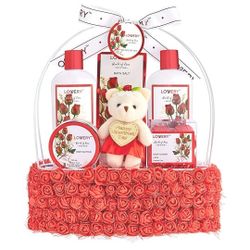 Valentines Day Spa Gift Basket