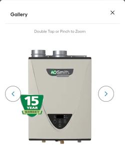 A.O. Smith Signature Series 6.6-GPM 160000-BTU Indoor Natural Gas Tankless Water Heater