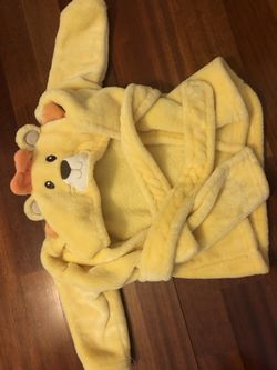 Baby warm bath robe