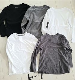 Boys long sleeve shirts size 6