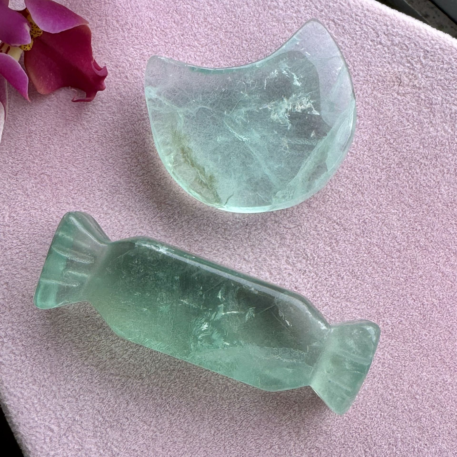 Green Fluorite set ππ¬