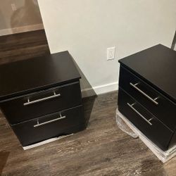 2 Nightstands ⚜️ 2 Mesitas de Noche 🚚(Immediate-Delivery)💨