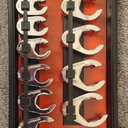 Brand New Craftsman 10 Piece Crowfoot Wrench Set 