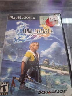 Final Fantasy X PS2 Game
