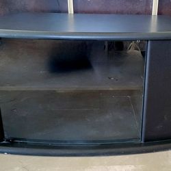 Black TV Stand