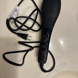 electric hair straightening comb
