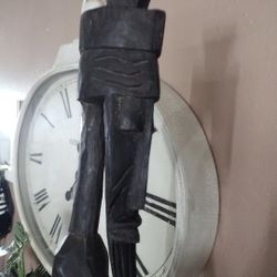 6-Ft African Wooden Statue