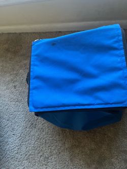 Blue Insulated Cooler Bag