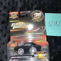 2026 Jada Fast & Furious 25 Years Small Blocks 1/43 Dom’s Dodge Charger R/T NEW