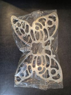 Silverplated Butterfly Trivet