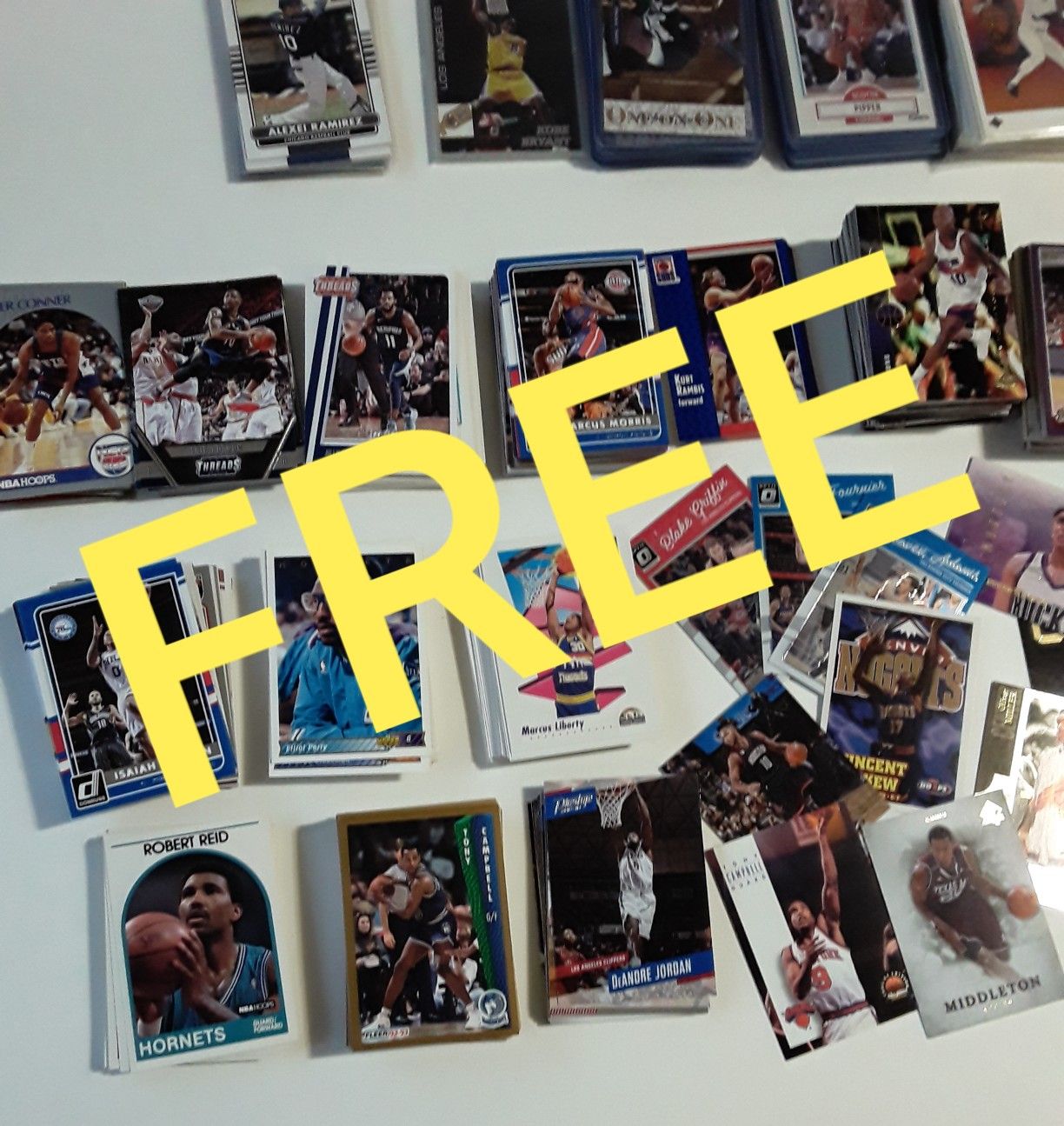 Big Lot of Basketball Cards FREE
