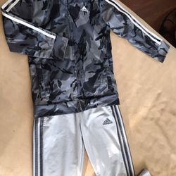 Adidas 2 Pc. Track Jacket/Jogger Set