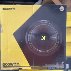 KICKER Peak Comp C 12” Subwoofer 600W