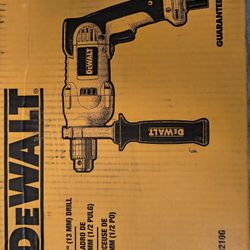 New DeWalt 1/2in Corded Drill 195$ In Store Asking $140