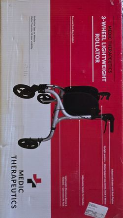 3 wheel rollator