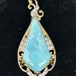 Larimar Necklace 