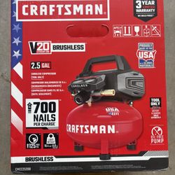 Craftsman 2.5 Gallon Air Compressor 