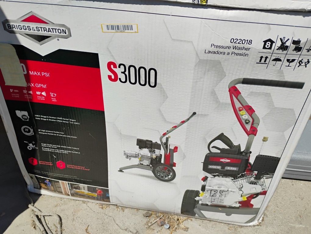 Pressure Washer 3000psi Gasoline