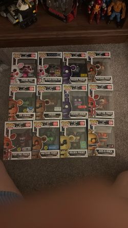 Five Nights At Freddys Funko Pops 